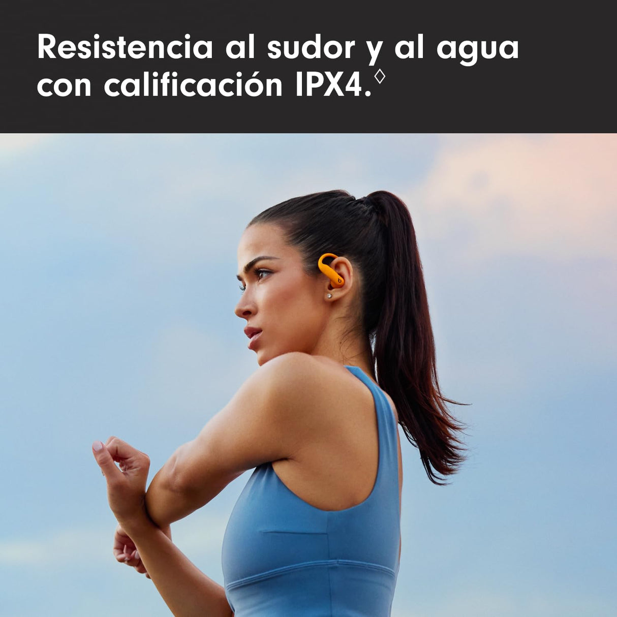 Beats Powerbeats Pro 2 Auriculares Bluetooth inalámbricos- Cancelación Activa del Ruido, clasificación IPX4, hasta 45H con Estuche de Carga, Funciona con Apple y Android - Naranja electrizante