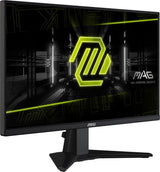 MSI mag 255XF Monitor FHD Gaming de 24,5", Panel IPS rápido de 1920 x 1080, 300 Hz / 0,5 ms (GtG, mín.) sRGB del 120%, Diseño sin Marcos, Preparado para HDR, DisplayPort 1.4a, HDMI, Negro