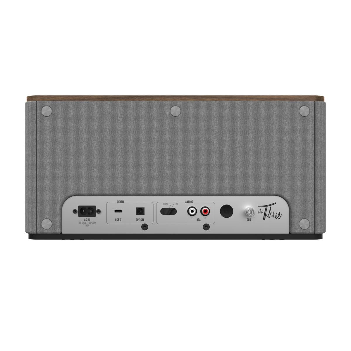 Klipsch, The Three Plus Walnut, Altavoz Bluetooth