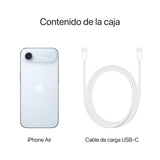 iPhone Air de 1 TB: El iPhone más Fino jamás Creado, Pantalla de 6,5 Pulgadas con Promotion hasta 120 Hz, Chip A19 Pro, cámara Frontal Center Stage, autonomía para el día Entero; Azul Cielo
