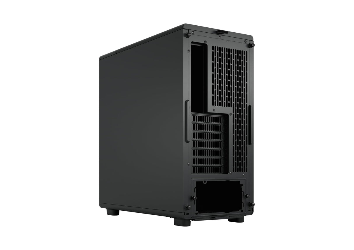 Fractal Design Epoch Black Solid - Caja de Juego para PC de Alto Flujo de Aire - Panel Frontal de Malla - Tres Ventiladores Momentum 12 Incl. - Interior Espacioso - Soporte ATX/mATX/ITX