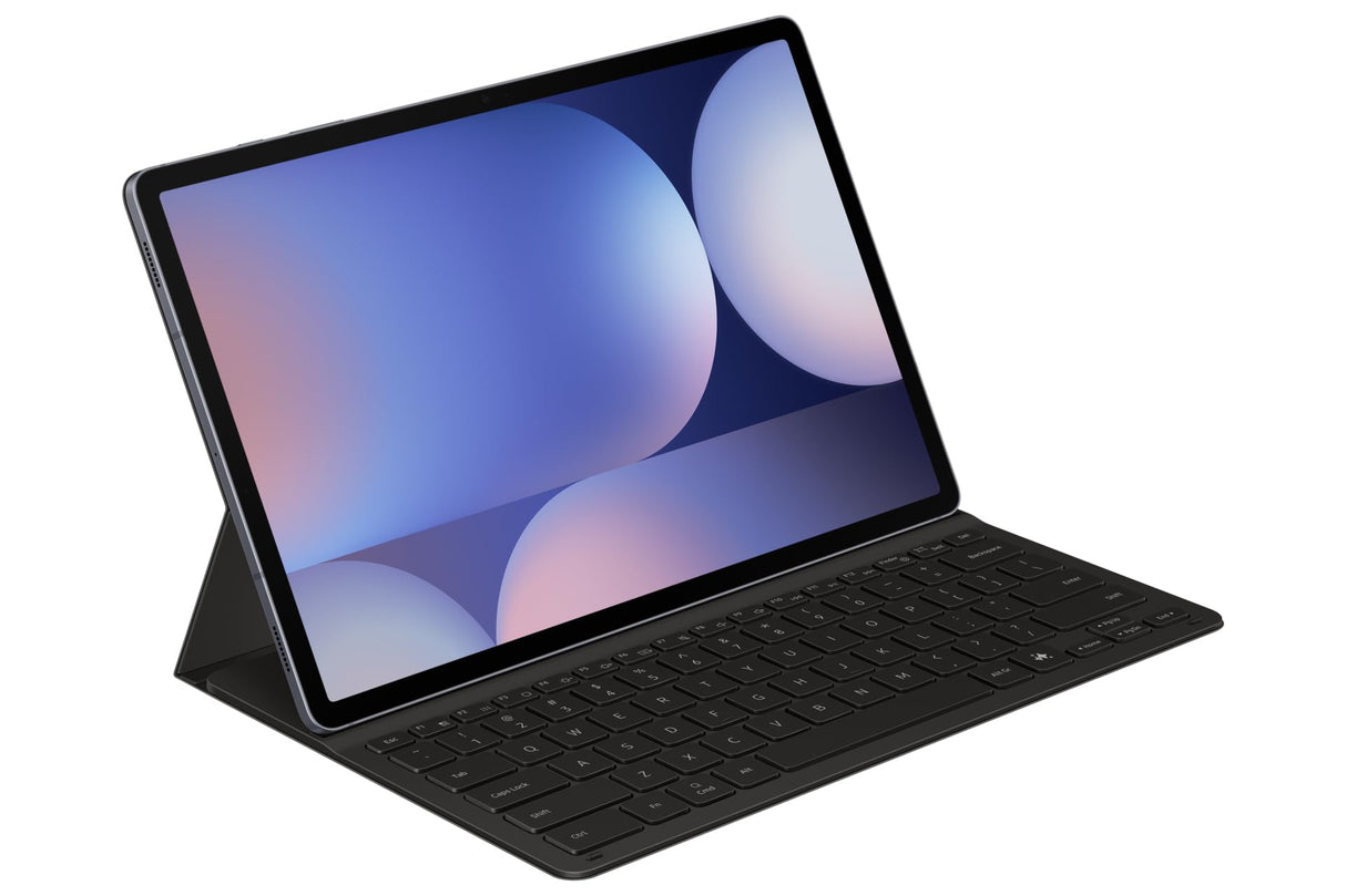 Samsung Funda para Galaxy Tab S10+, Tab S9+, Tab S9 FE+ con Teclado QWERTY y botón AI, Funda de una Sola Pieza, Color Negro