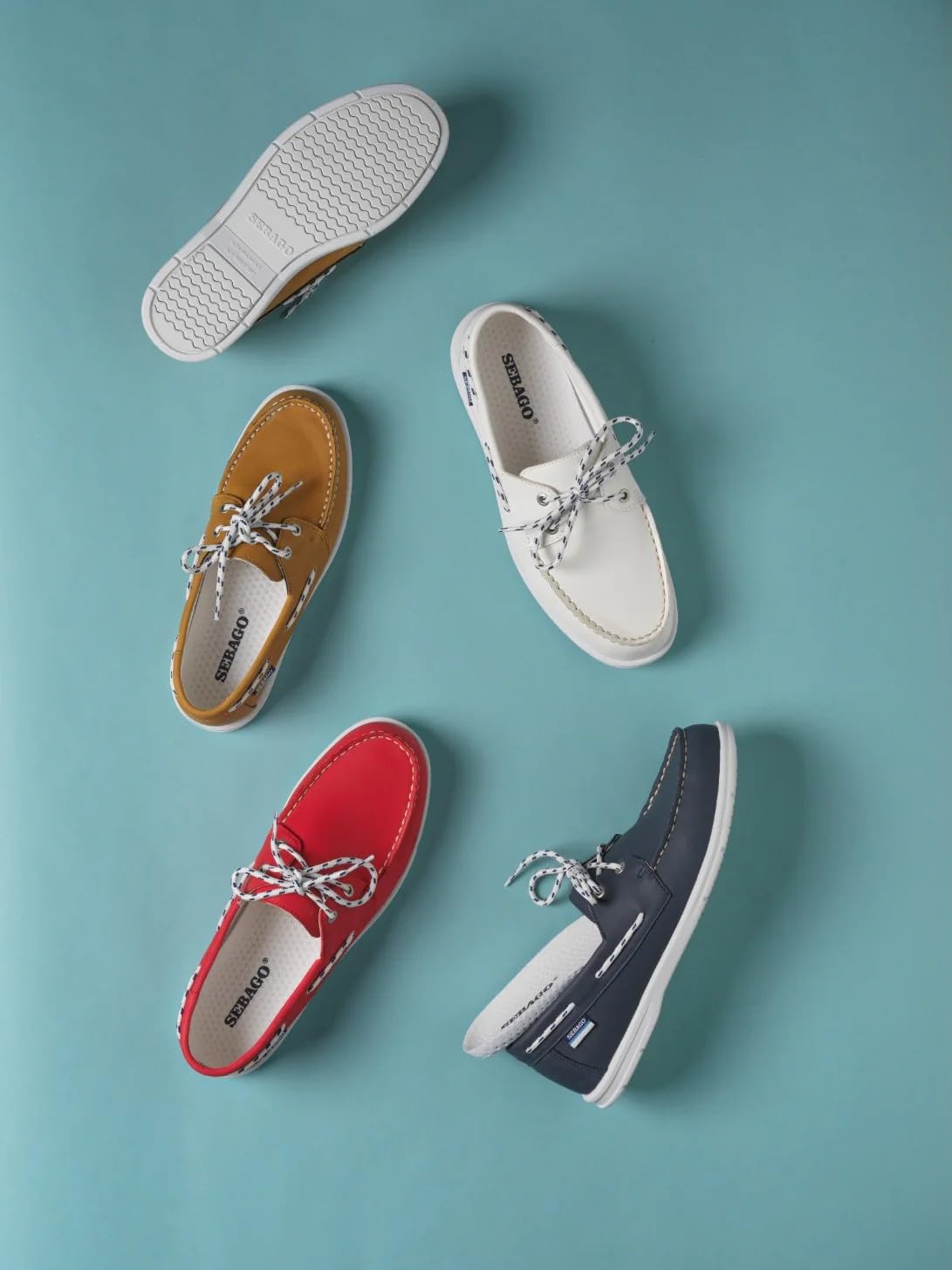 Sebago Jackman, Botas Hombre, White, 44 EU