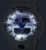 Casio Reloj Análogico-Digital para Hombre de Cuarzo con Correa en Plástico GA-700HDS-7AER