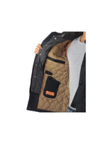 Schott NYC FIELD, Chaqueta para Hombre, Negro, M