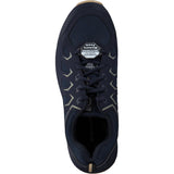 Skechers Malad II, Zapatos de construcción Hombre, Navy/Tan Textile/Synthetic, 41 EU