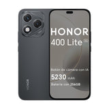 HONOR 400 Lite 5G - Smartphone de 8GB+256GB, Dual SIM NFC, 108MP con Botón con IA, 6.7'', Pantalla AMOLED con protección de la Vista, Batería de 5230mAh, IP65&SGS, MagicOS 9.0, Velvet Black