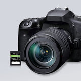 PNY Tarjeta de Memoria SD 128GB EliteX-Pro 90 Clase 10 U3 V90 UHS-II