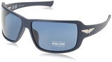 POLICE SPLN37 Gafas, Matt Blue, 65 para Hombre