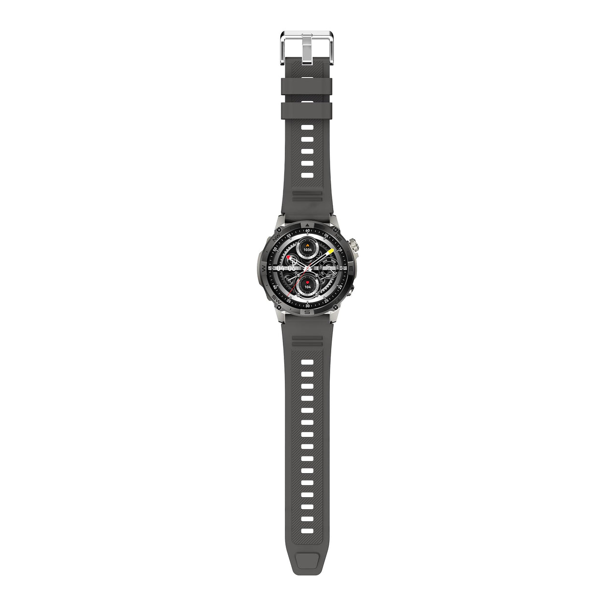 VALDUS VG40 Pro (2025) Grey, Reloj de Salud, Reloj Inteligente, con función de teléfono, Pantalla AMOLED, Deportivo, Robusto, Gris, Normal, Gris, Normal