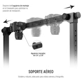 NEEWER ST200 - Soporte para cámara de Fotos de Arriba a Abajo con Placa de liberación rápida Arca Tipo QR de 1 Segundo, Robusto Soporte de Mesa para Varios Dispositivos para cocinar, Ancho de