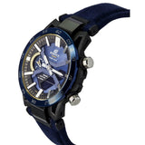 Casio Edifice Suspension Limited Edition 50th Anniversary Men's Watch Black and Blue Background ECB-2000SS-2AER