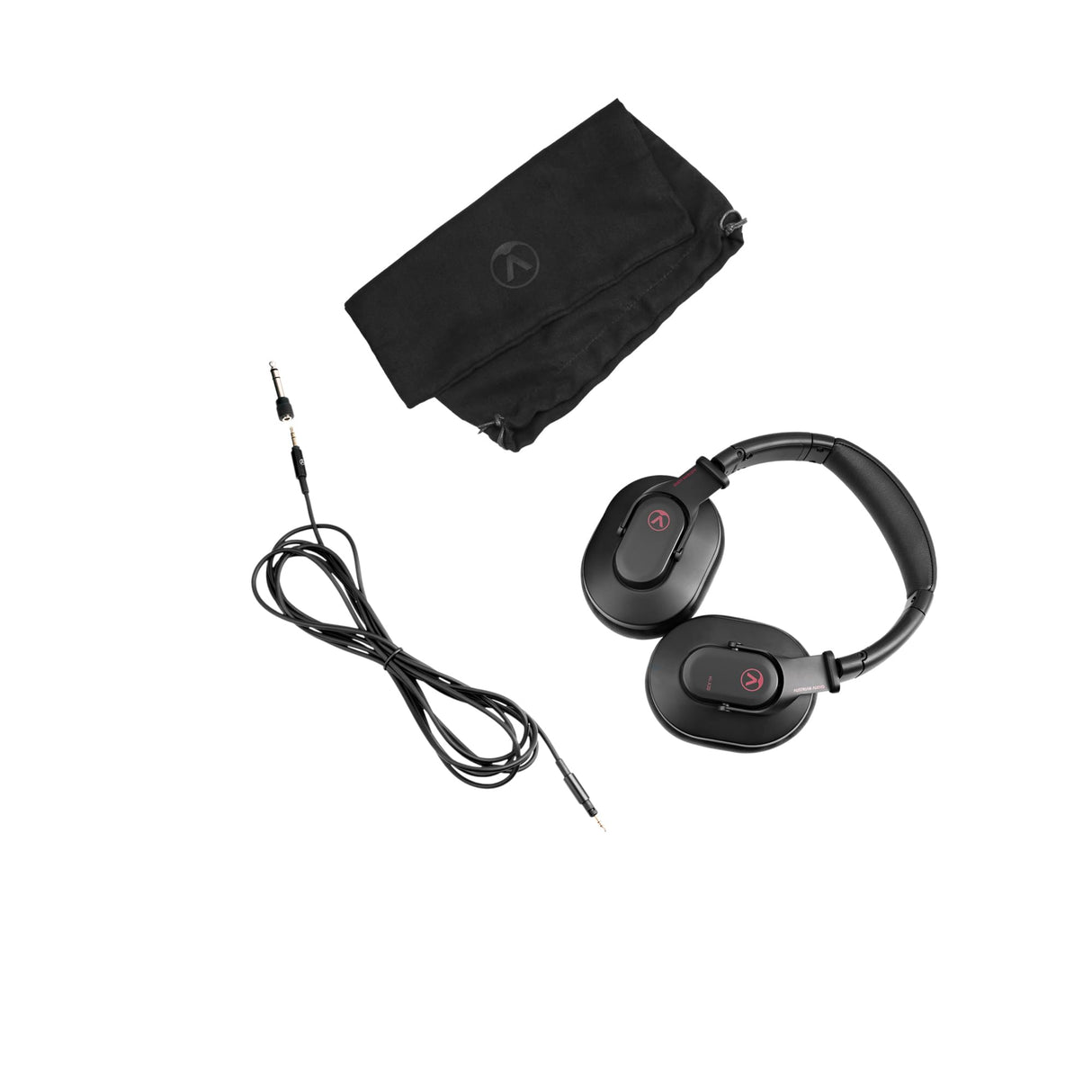 Austrian Audio Hi-X20 Over-Ear Headphones, Auriculares Profesionales con Cable (diseño Cerrado, transductores Hi-X, Almohadillas de Espuma viscoelástica, diseño Plegable, Cable Desmontable), Negro
