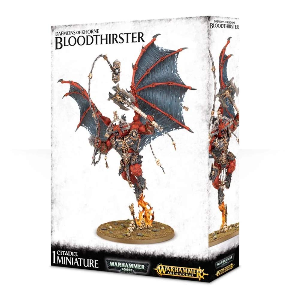 Games Workshop Warhammer AoS & 40k – Daemons of Khorne Bloodthirster