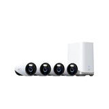 eufy Security eufyCam E330 (Profesional) con 4 cámaras, Seguridad 4K, grabación Continua, enchufable, NVR con Wi-Fi, Disco Duro de 1 TB, 10 Canales, Almacenamiento Local, sin cuota mensual