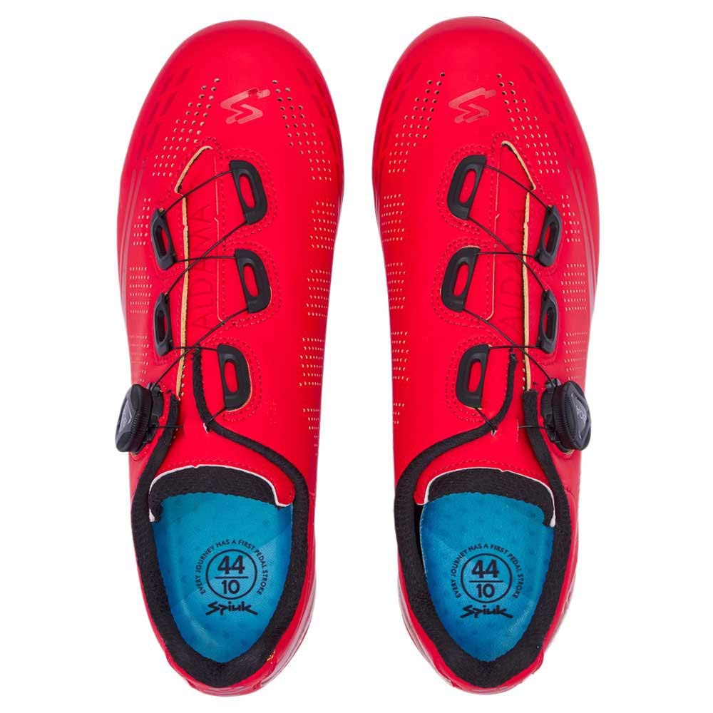 Spiuk Sportline Road Zapatilla Carretera ALDAMA, Adultos Unisex, Rojo Mate, T. 40