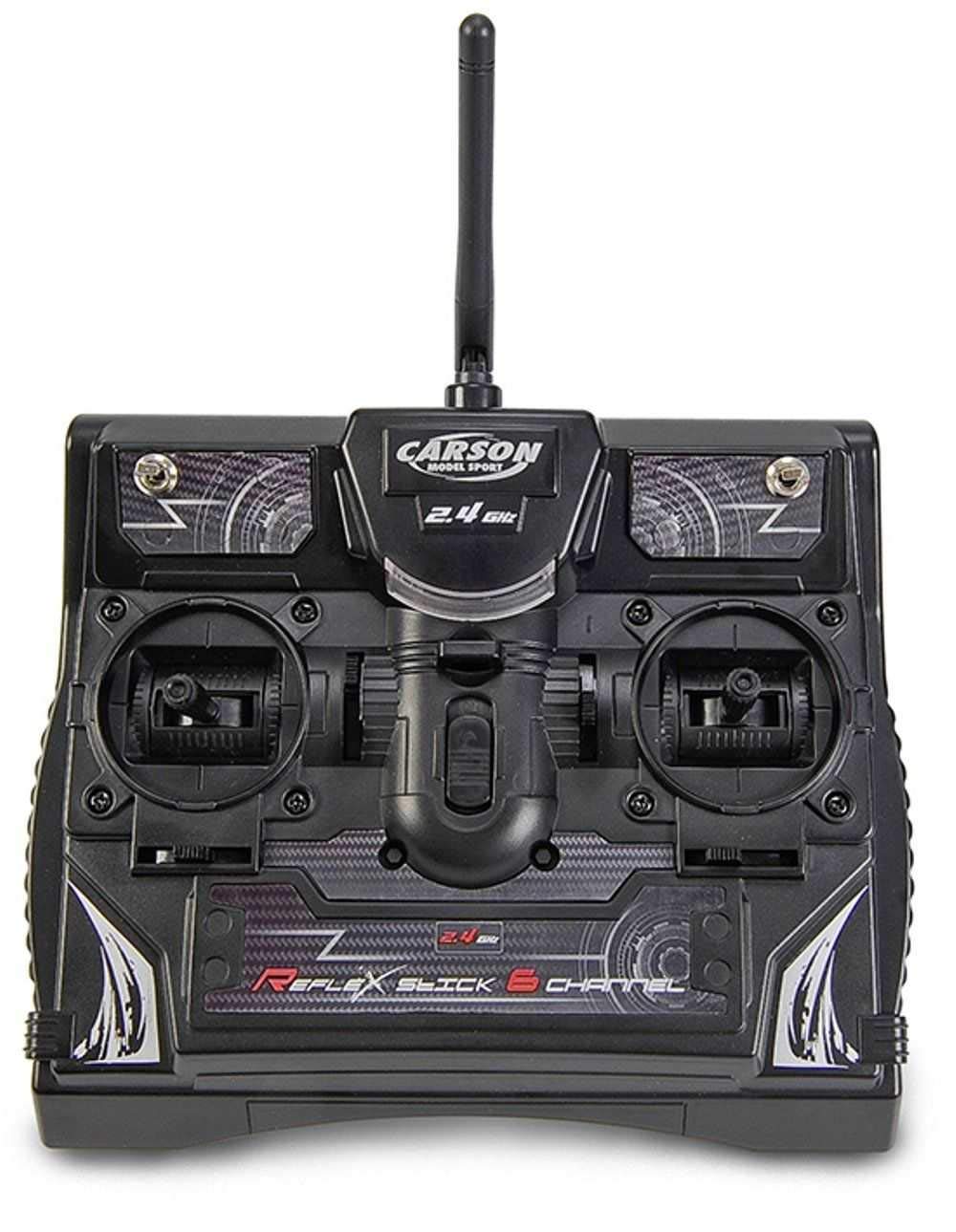Carson 500907093 1:14 Carretilla elevadora Linde 2.4G 100% RTR - Vehículo de Control Remoto, vehículo utilitario, Funciones de luz y Sonido, Incluye baterías de transmisor