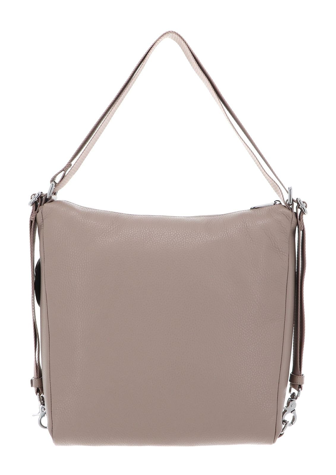 Mandarina Duck Mellow Leather, Mochila para Mujer, Taupe Cálido 72, Talla única