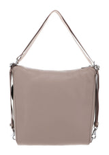 Mandarina Duck Mellow Leather, Mochila para Mujer, Taupe Cálido 72, Talla única