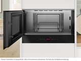 Bosch Microondas Integrable, 60 cm, 21 litros, 900 W, Grill, Electrónica TFT TouchControl, InnoWave, Negro, BEL7321B1
