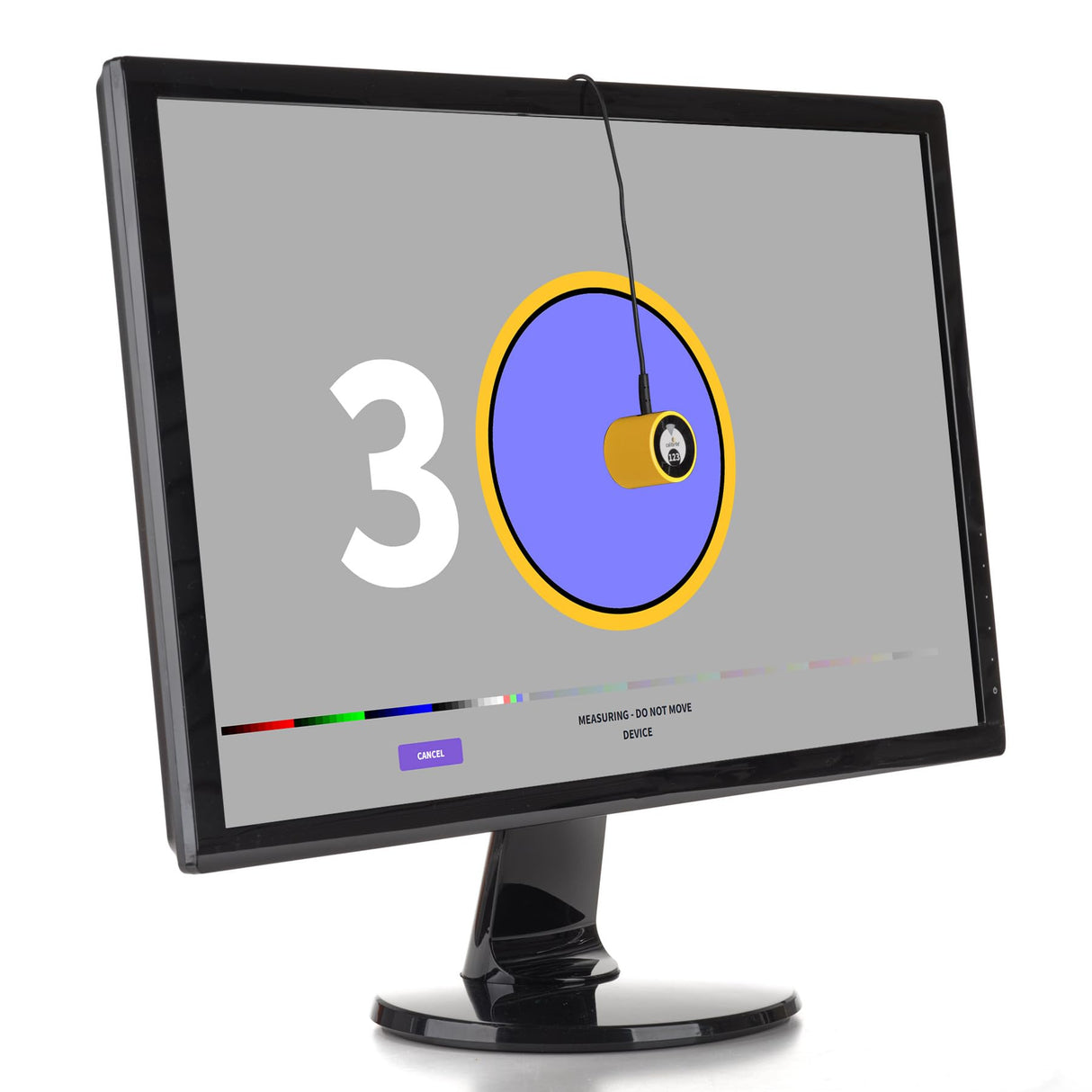 Calibrite Display 123 - Dispositivo de calibración de Monitor fácil de Usar Que Garantiza Colores Verdaderos con precisión y sin Esfuerzo