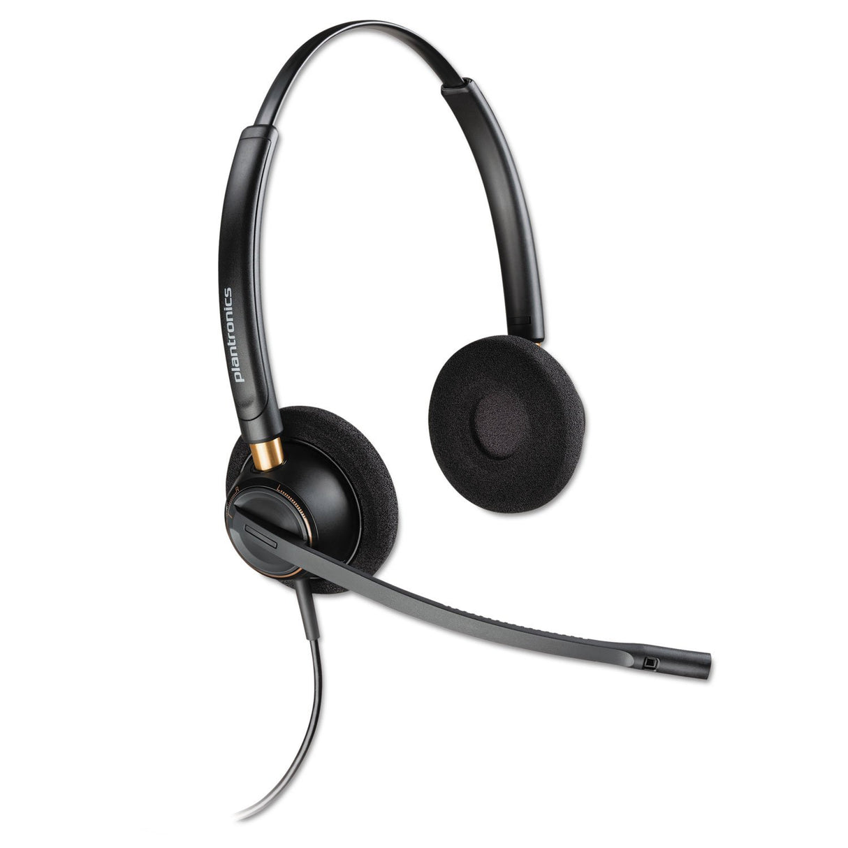 Plantronics 89434-02 - Auriculares de diadema abiertos, con micrófono, cancelación de ruido