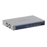 NETGEAR Switch PoE Gigabit Ethernet Smart gestionado de 28 Puertos GS728TPV3 | 24x PoE+ 190W, 4X 1G SFP |Montaje en sobremesa o en Bastidor y protección Limitada de por Vida