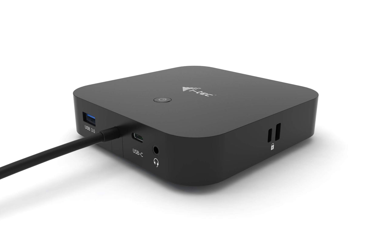 i-tec Estación de acoplamiento USB-C 2 x 4K - 2 x DisplayPort 1 x USB-C 3 x USB 3.0 2 x USB 2.0 1 x GLAN 1 x audio/micrófono