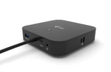 i-tec Estación de acoplamiento USB-C 2 x 4K - 2 x DisplayPort 1 x USB-C 3 x USB 3.0 2 x USB 2.0 1 x GLAN 1 x audio/micrófono