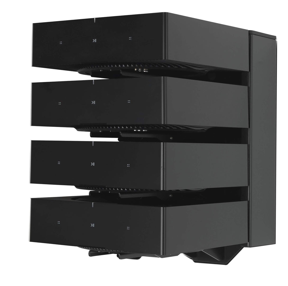 Flexson Base para 4 Sonos Amp - Negro