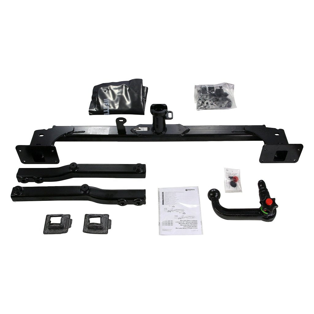 Westfalia Enganche Desmontable para Mercedes GLK (X204) (07/2009-09/2015) - Viene Acompañado de un Kit de Cableado de 13 pines