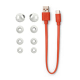 JBL Endurance Race 2, Earbuds True Wireless Bluetooth, 48 hrs de batería, Resistencia al Agua y al Polvo IP68, cancelación de Ruido, Sonido Pure Bass, Smart Ambient, Modos Deportivos, Blanco
