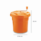 LACOR - 61425 - Centrifugadora Manual 25 litros - Naranja