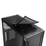 Sharkoon TG6M RGB - Caja de Ordenador, PC Gaming, Semitorre ATX, Negro