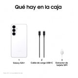 Samsung Galaxy S26+ 512GB, Teléfono Móvil con Galaxy AI, Cámara 50MP, 12GB RAM, Batería 4900mAh, Garantía del Fabricante 3 Años + 1 Año Extra, Color Blanco (Versión Española)