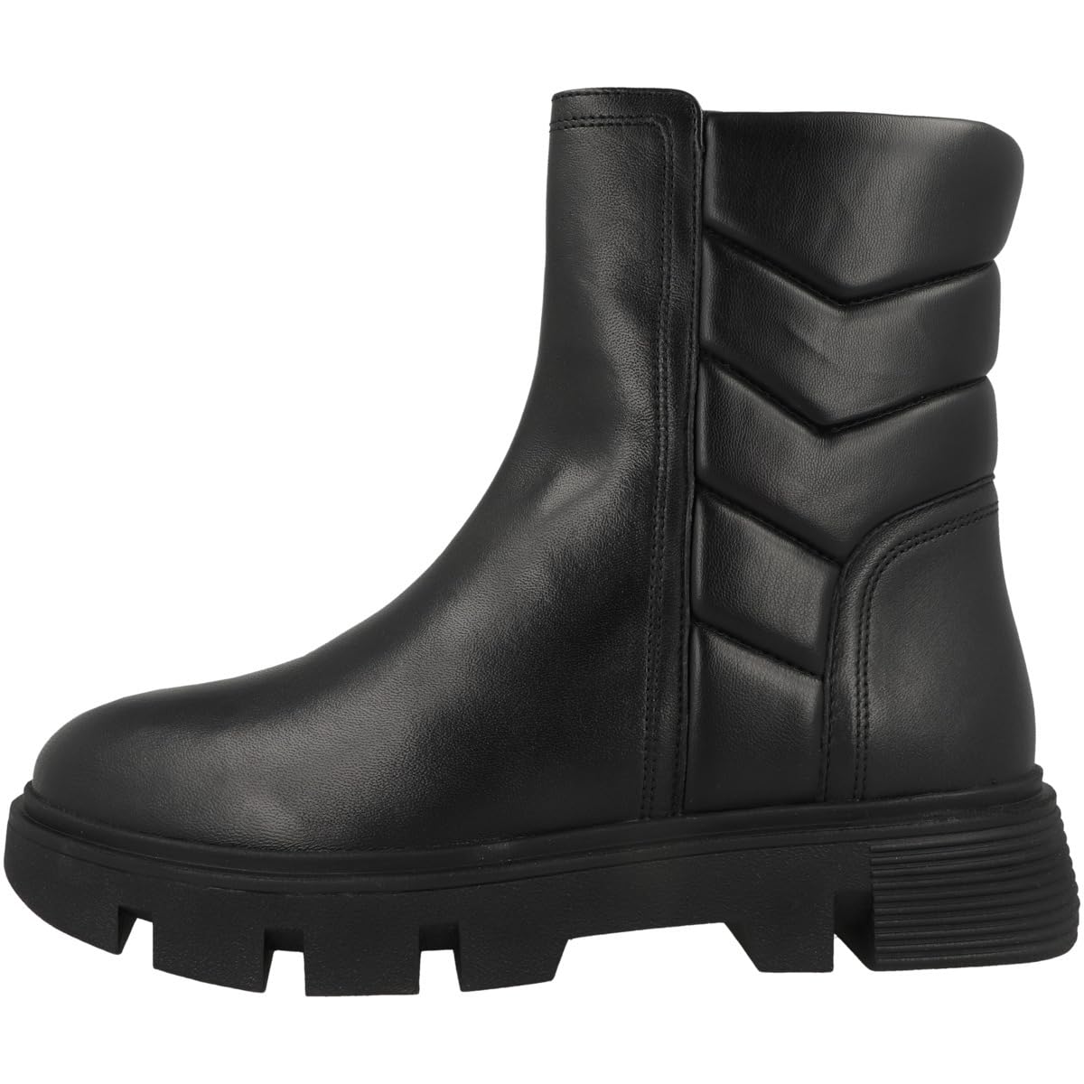 Geox D Vilde F, Bota de Tobillo Mujer, Negro, 39 EU
