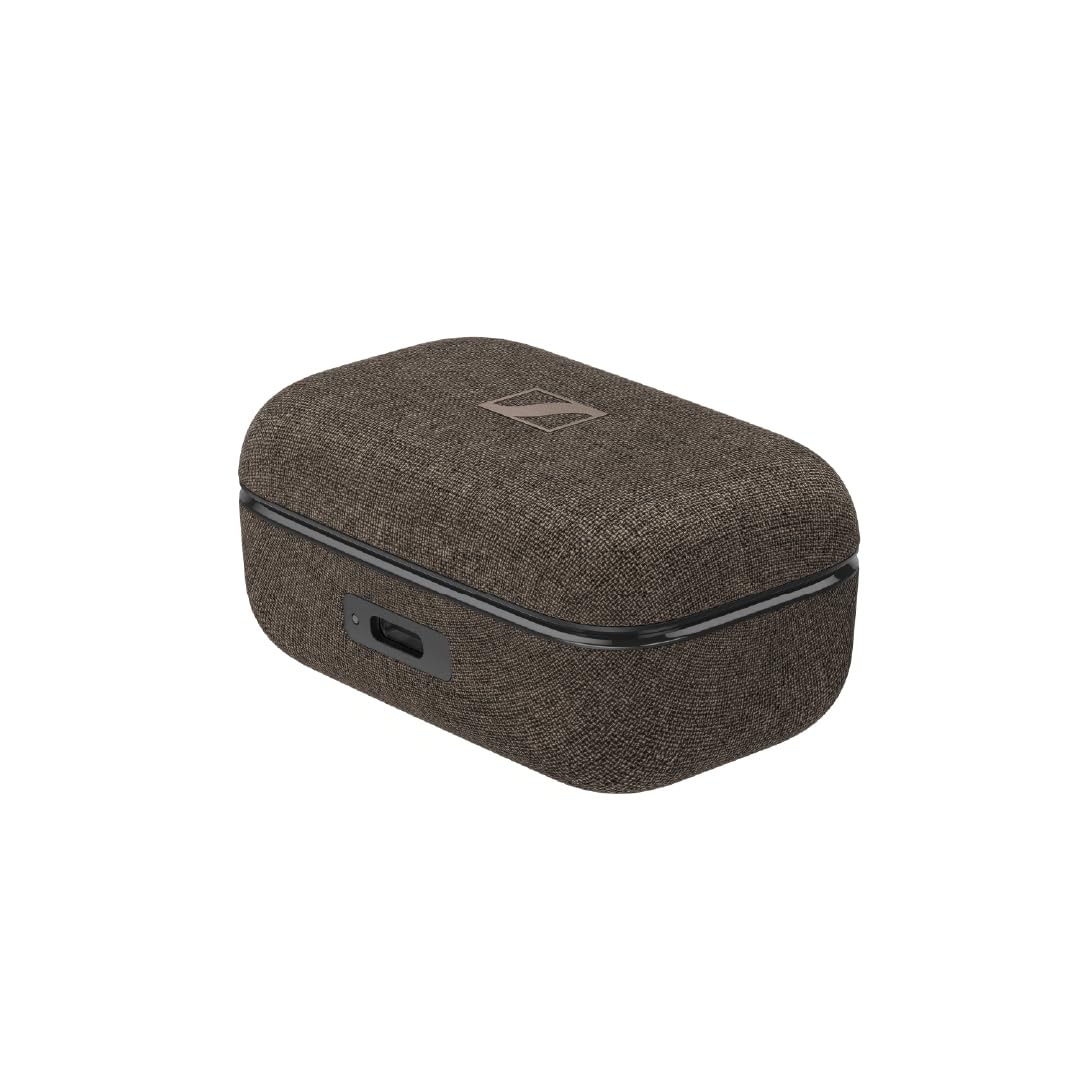 Sennheiser MOMENTUM True Wireless 4 auriculares inteligentes - Bluetooth 5.4, sonido nítido, diseño cómodo, 30 horas de autonomía y cancelación de ruido activa adaptativa - negro cobrizo