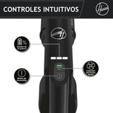 HOOVER Aspiradora Escoba sin Cable Ligera HF2, con 500 PowerTime, Que compacta el Polvo para Extender la Potencia de succión, Boquilla multisuperficie con Cepillo antienredos con Luces LED, HF2Z10H