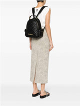 Love Moschino jc4015pp1i, Mochila Mujer, Negro, Talla única