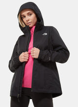 THE NORTH FACE NF00A8BAKU1 W QUEST JACKET - EU Jacket Mujer Black-Foil Grey Tamaño XL