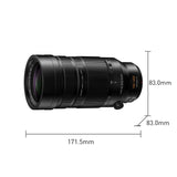 Panasonic Lumix H-RSA100400E Leica DG Vario-Elmar Lente Ultra Zoom F4.0-6.3 de 100-400 mm, Lente De cámara Micro Cuatro Tercios, Teleobjetivo, Power OIS