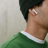 Sudio N2 Snow White - True Wireless Bluetooth Open-Ear Earbuds,Multipoint-Connection,Micrófono Integrado para Llamadas, 30 Horas de batería con Funda de Carga, IPX4 Resistente al Agua, USB-C y Carga