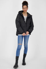 alife & kickin Kasandraak A Jacket Chaqueta de Invierno para Mujer, Forro cálido, Tallas XS-XXL, Moonless, S
