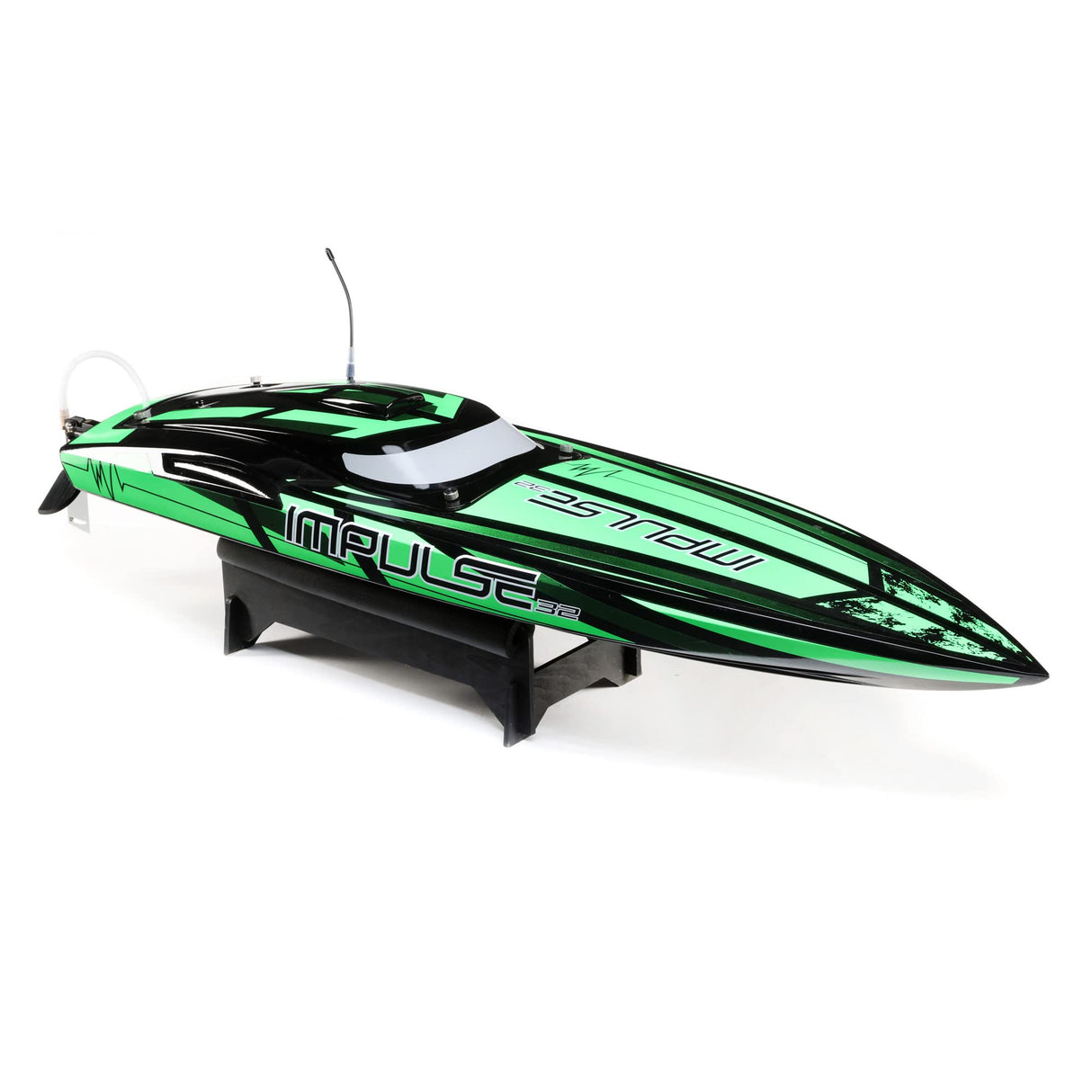 Pro Boat Impulse 32" sin escobillas Deep-V RTR con Smart Black/Green