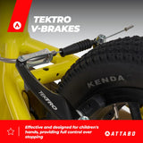 ATTABO Ease 14" Atb-b5i031-vt Bicicleta, Amarillo