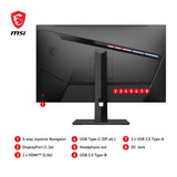 MSI MAG321QR QD - Monitor Gaming Plano 31.5", IPS, WQHD (2560x1440, 16:9, G-SYNC Compatible, Quantum Dot, Console mode FHD a 120Hz)