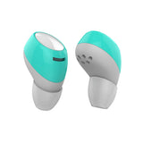 Auriculares Bluetooth True Wireless TWS con Micrófono, Celly BH Twins Air Auriculares Inalámbricos ( In-Ear, Binaural, Intraaural ) sonido Estéreo Control Remoto con Caja de Carga Portátil. Turquesa