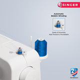 Singer 1409 Promise - Máquina de Coser Mecánica, 9 puntadas, 120 V, color Blanco, 22 x 41 x 35 cm, 6 Kg