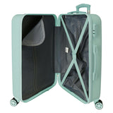 Disney Lovely Stitch Maleta Mediana Azul 46x65x23 cms Rígido 3,1 kgs Cierre de combinación Lateral ABS 3,1 kgs 56L