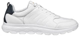 Geox U SPHERICA B, Zapatillas Hombre, White/Dk Navy, 43 EU